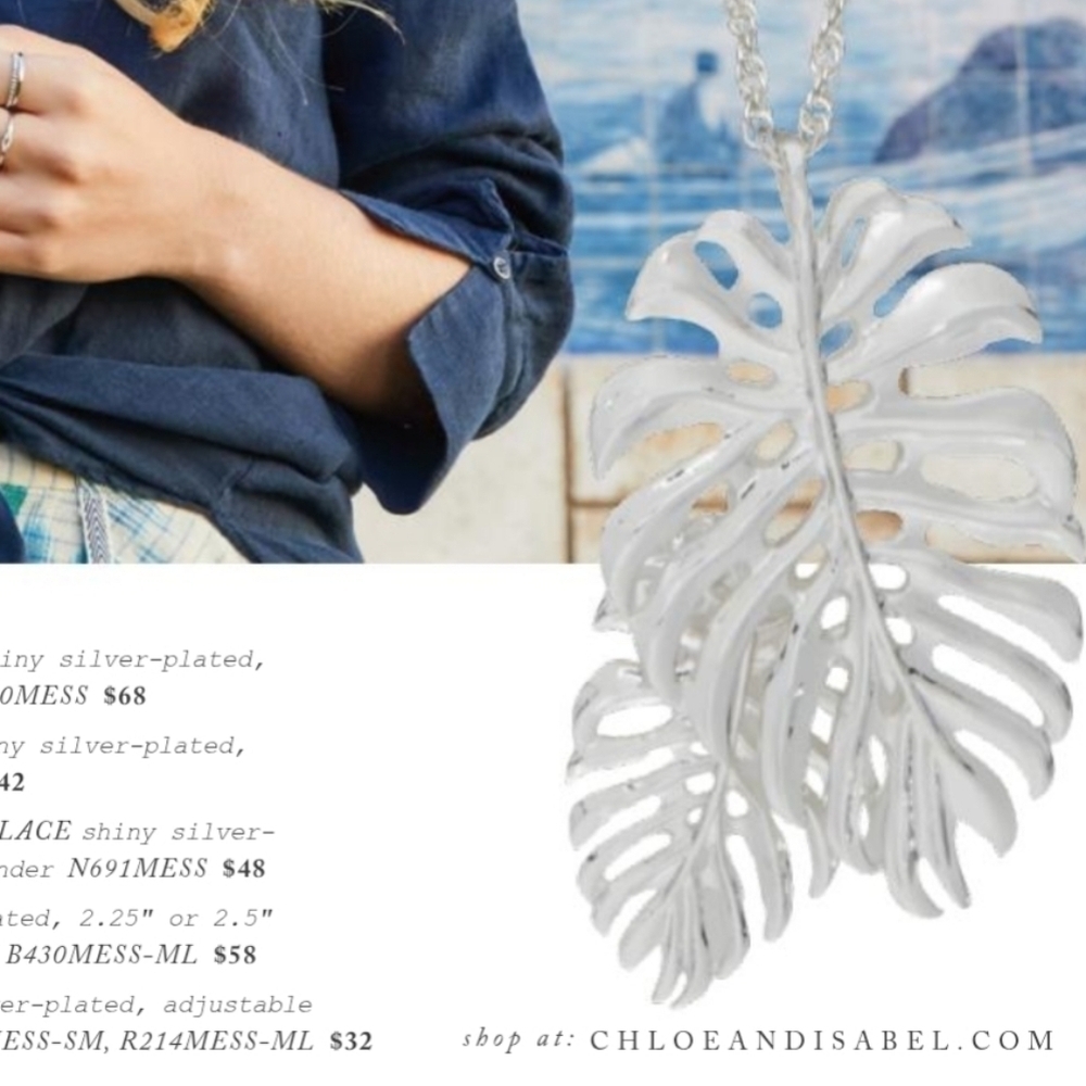 Chloe Isabel Palma Long Pendant Necklace - Picture 7 of 7